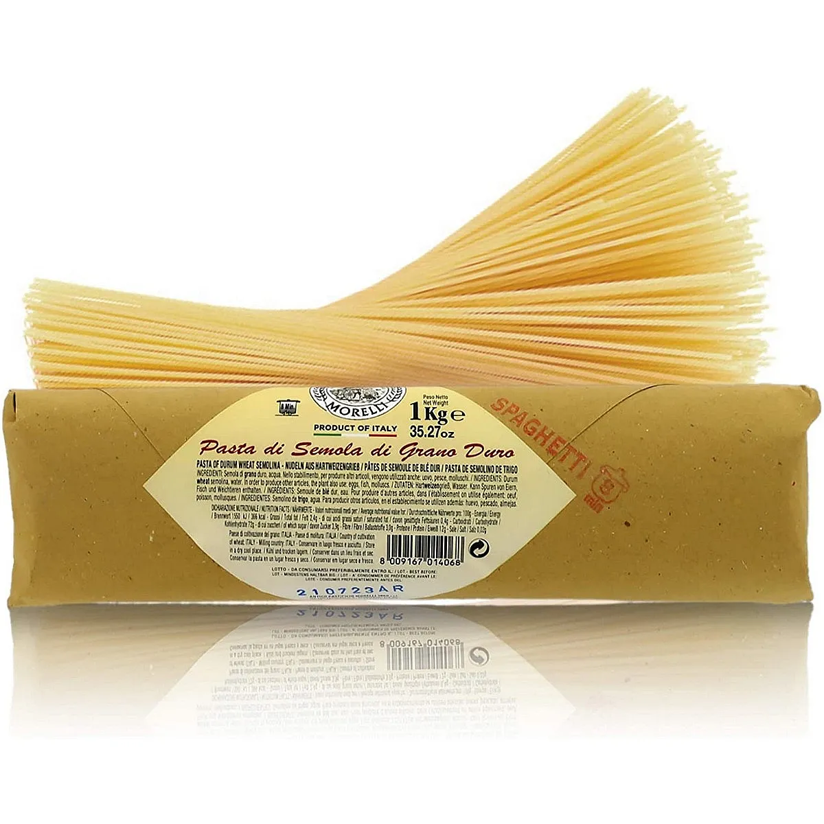 photo Pasta Semola di Grano Duro - Spaghetti 8 Minuti Incartati - 1 Kg 1