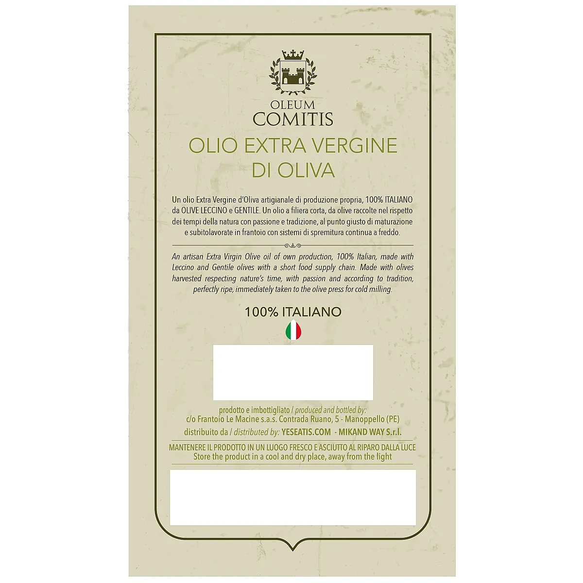 photo Olio Extra Vergine di Oliva Latta da 5 Litri 3