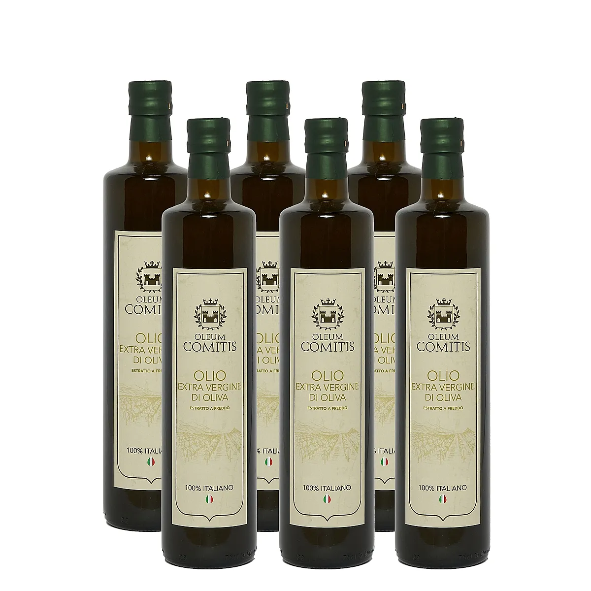 photo Olio Extra Vergine di Oliva 6 Bottiglie da 750 ml 1