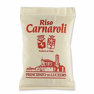 Arroz Carnaroli - 1 Kg - Embalado em Atmosfera Protetora e Bolsa de Lona