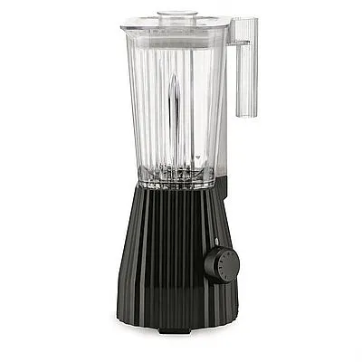 plissè - frullatore in resina termoplastica con caraffa graduata - 700 w - 150 cl - nero