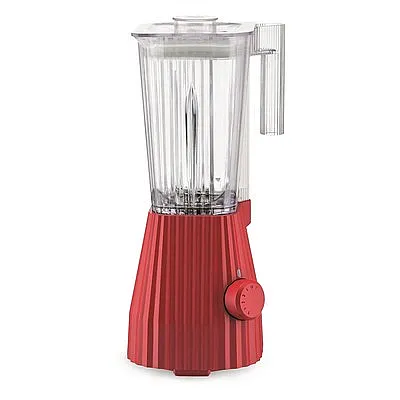 plissè - frullatore in resina termoplastica con caraffa graduata - 700 w - 150 cl - rosso