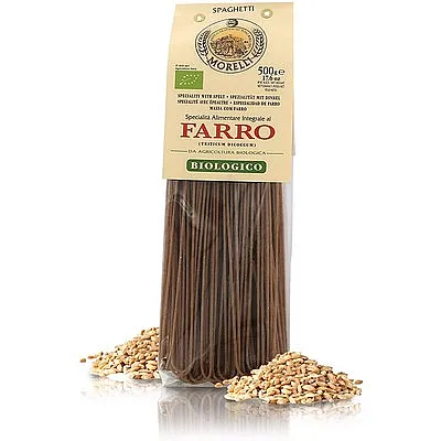 Pasta Cereali - Farro Integrale - Spaghetti BIO - 500 g