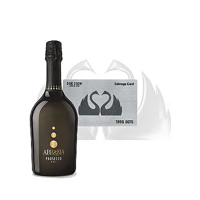 Cartão Due Cigni Sabrage em Aço - Prosecco DOC Extra Dry - 0,75 cl