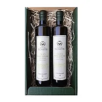 photo Coffret huile d'olive extra vierge de 2 bouteilles de 500 ml 2