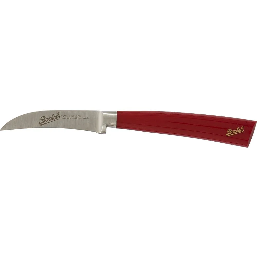 photo elegance red knife - gebogenes schälmesser 7 cm 1